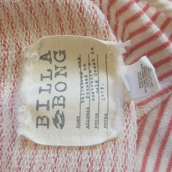 Billabong Striped Hooded Top - Picture 7 of 7